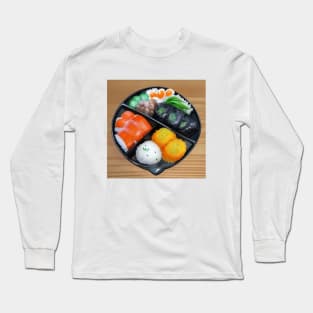 Bento Rice Japanese Food Kitchen Long Sleeve T-Shirt